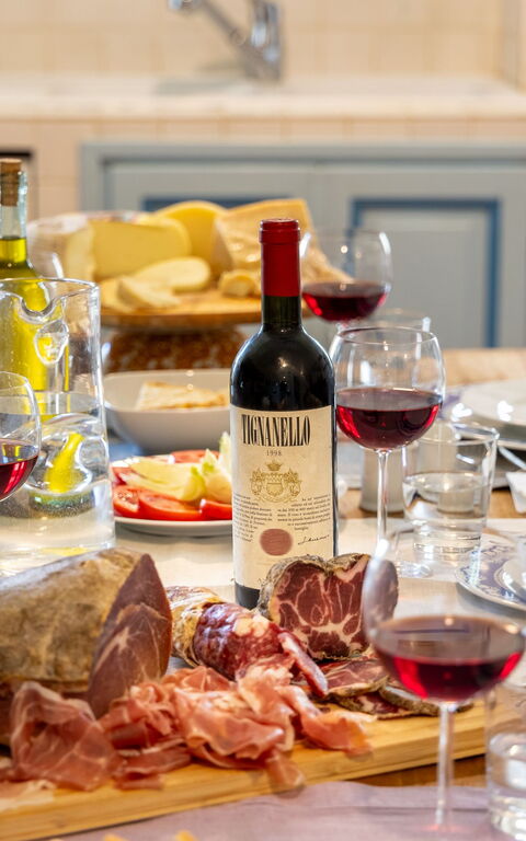 Villa Cangeli: Lunchrum