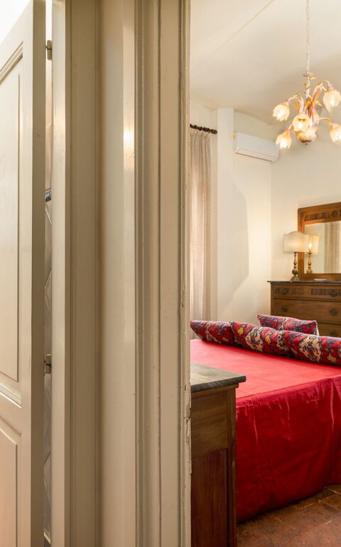 Villa Cangeli: Badrum, sovrum