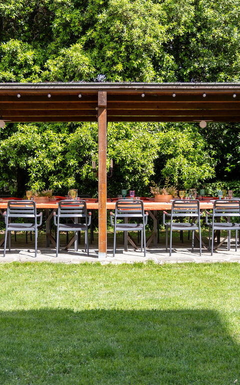 Villa Cangeli: Balkong / terrass / uteplats, Trädgård, Utomhus