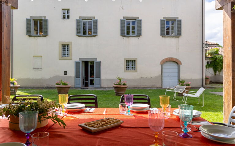 Villa Cangeli: Exteriör, Trädgård, Utomhus