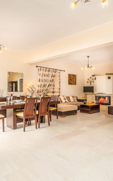 Villa Giador: Vardagsrum