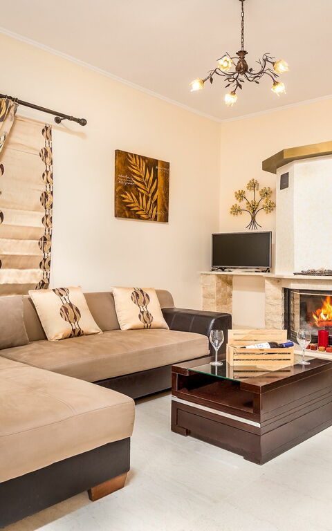 Villa Giador: Vardagsrum