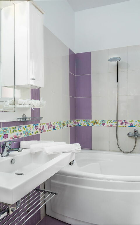 Villa Giador: Badrum