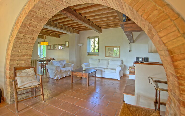 Villa Gualchiere: Vardagsrum