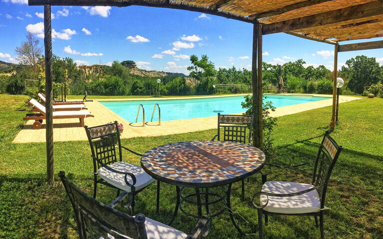 Villa Civita-Old: slå samman, Trädgård