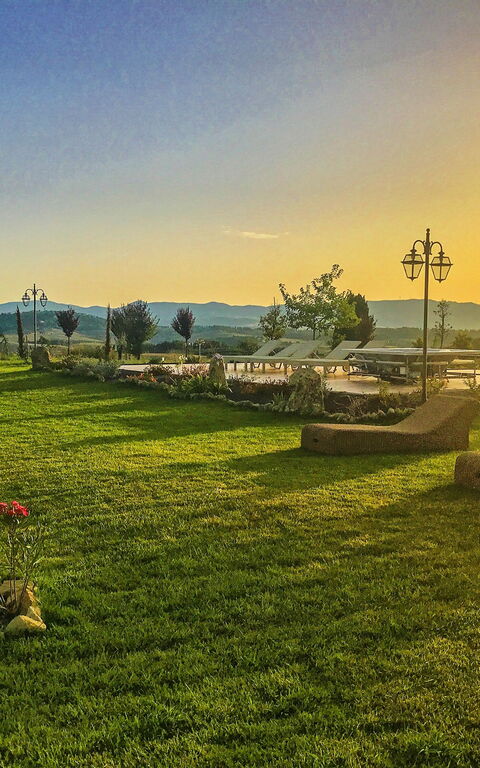 Villa Massimiliano: Trädgård