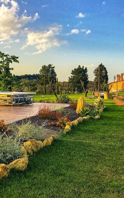 Villa Massimiliano: Trädgård