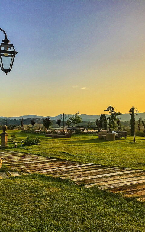 Villa Massimiliano: Trädgård