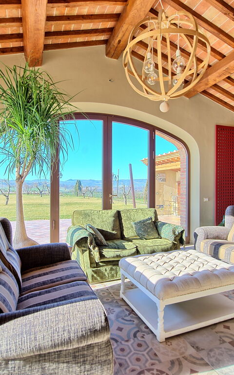 Villa Massimiliano: Vardagsrum