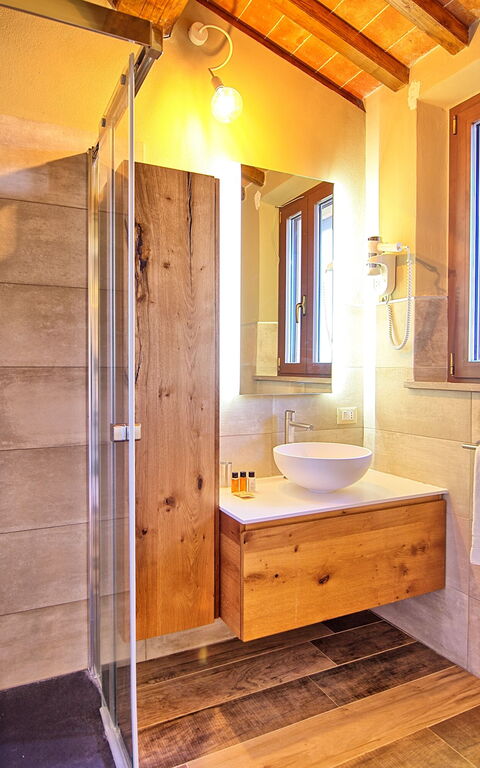 Villa Massimiliano: Badrum