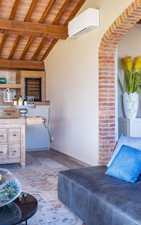 Villa Massimiliano: Vardagsrum