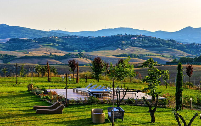 Villa Massimiliano: Trädgård