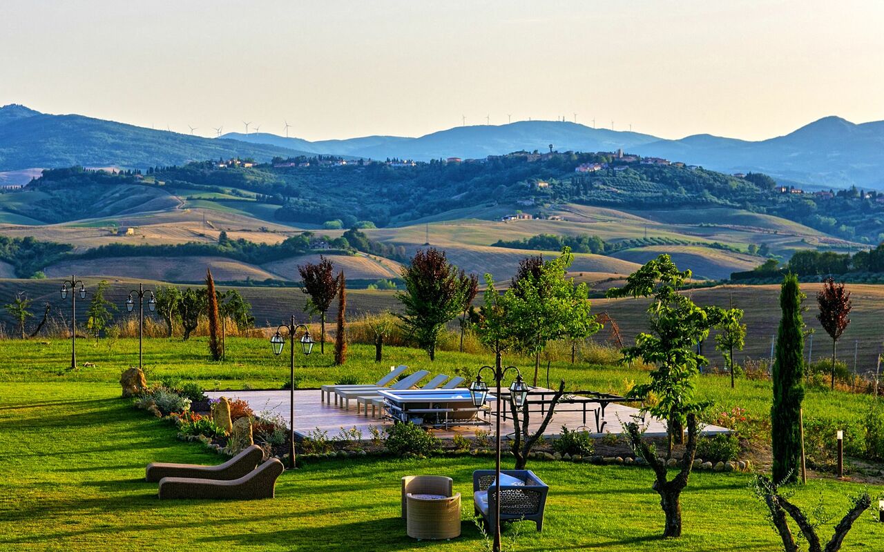 Villa Massimiliano: Trädgård