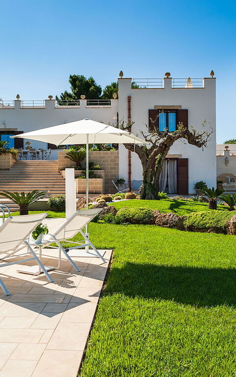 Villa Pigna Bianca: slå samman, Trädgård, Utomhus