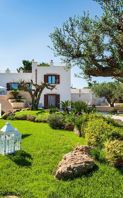 Villa Pigna Bianca: Trädgård, Utomhus