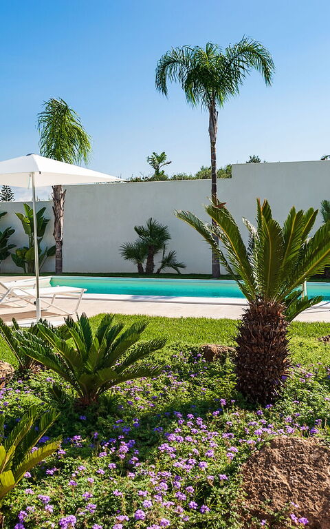 Villa Pigna Bianca: Trädgård, Utomhus