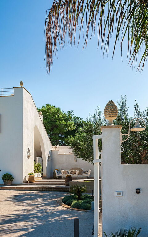 Villa Pigna Bianca: Exteriör, Utomhus