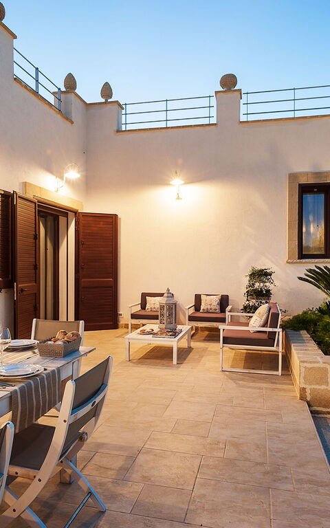 Villa Pigna Bianca: Utomhus