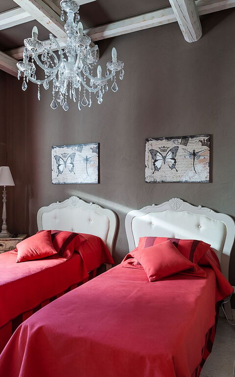 Villa Pigna Bianca: sovrum