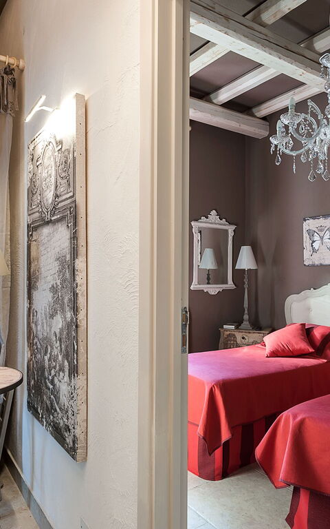 Villa Pigna Bianca: sovrum