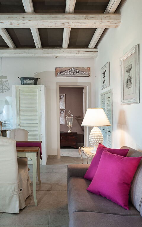 Villa Pigna Bianca: Kök, Lunchrum