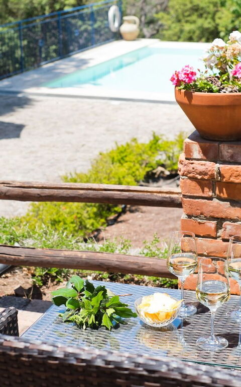 Villa Rocca: Trädgård, Utomhus