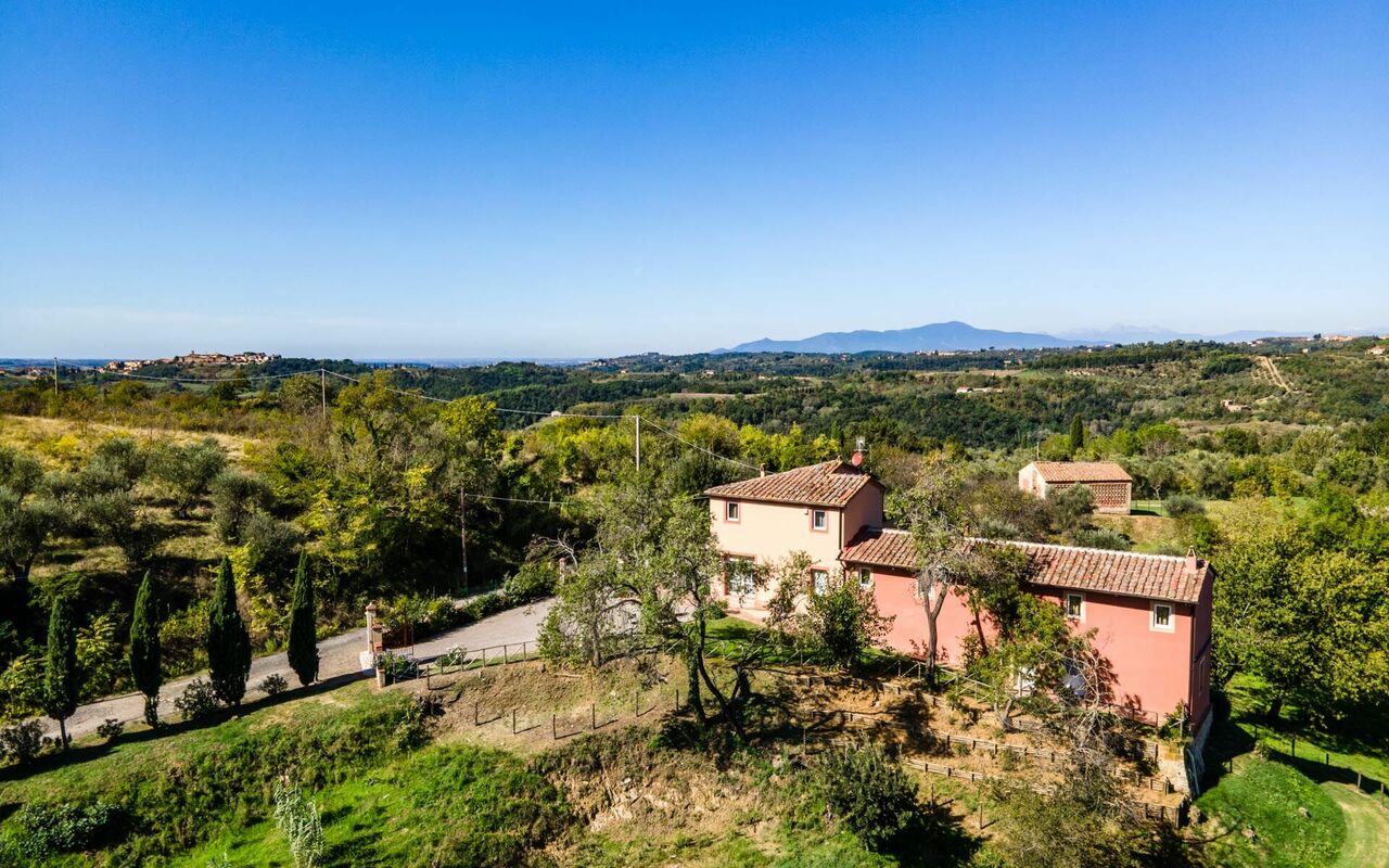 Villa Bonriposo: Utomhus, Visningar