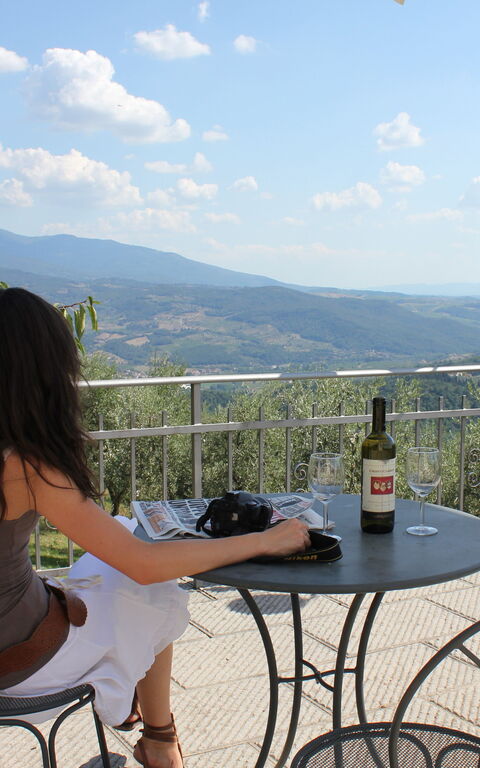 Casalta: Exteriör, Utomhus, Visningar