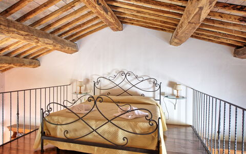 Semesterboende Fienile: sovrum