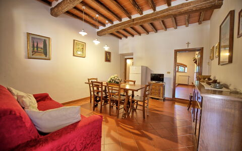 Semesterboende Loggiato: Lunchrum, Vardagsrum