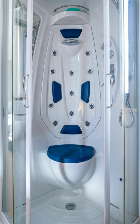 Villa Modigliani: Badrum