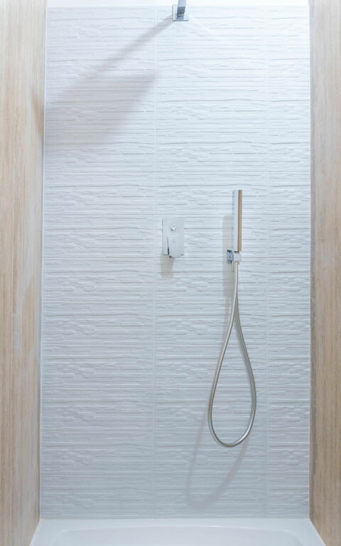 Villa Modigliani: Badrum