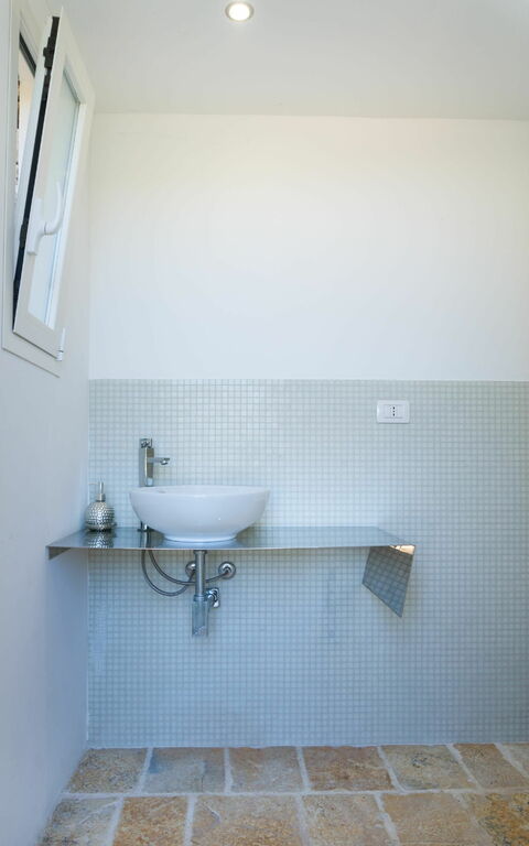 Villa Modigliani: Badrum