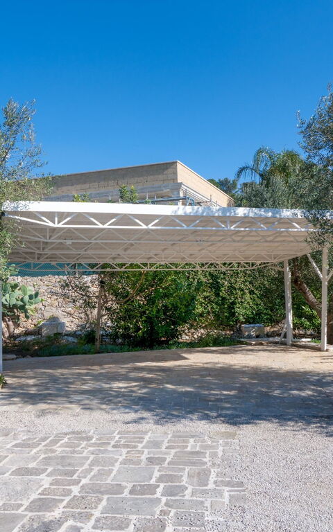 Villa Modigliani: Utomhus