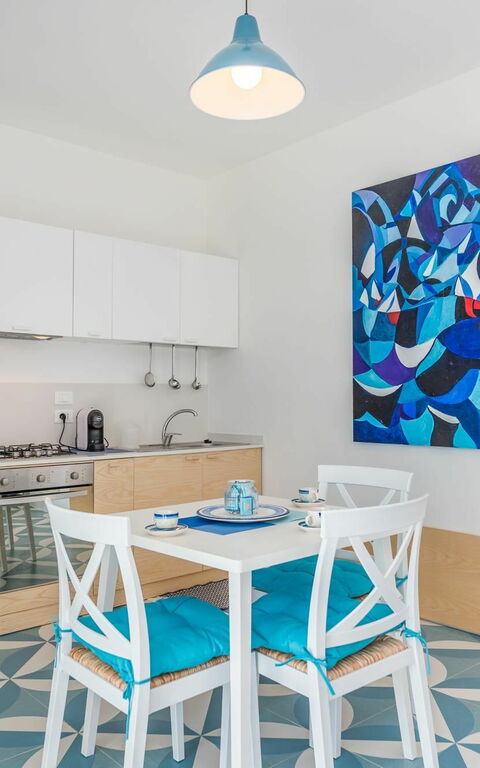 Villa Infinity: Kök, Lunchrum, Vardagsrum