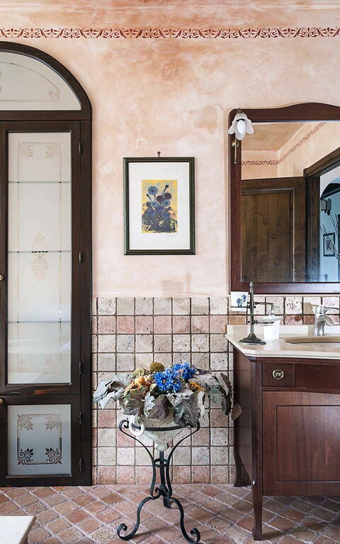 Villa Carolina: Badrum