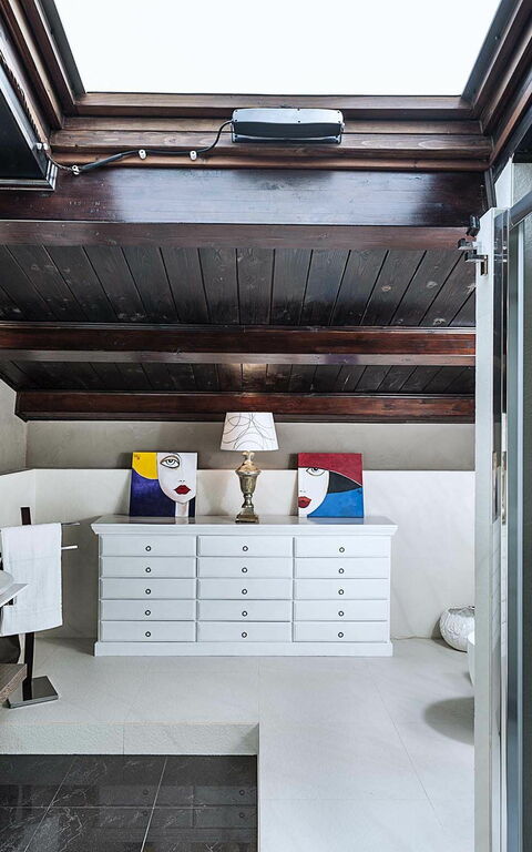 Villa Carolina: Badrum