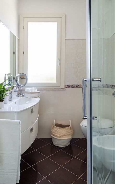 Villa Bellini: Badrum