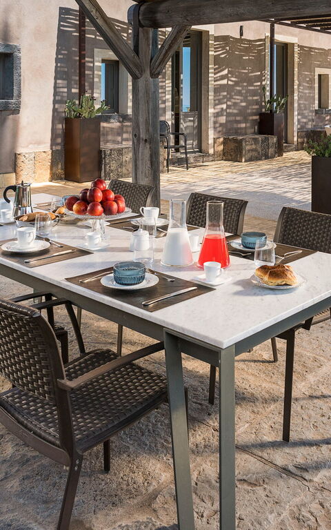 Villa Torre Etnea: Balkong / terrass / uteplats, Exteriör, Utomhus