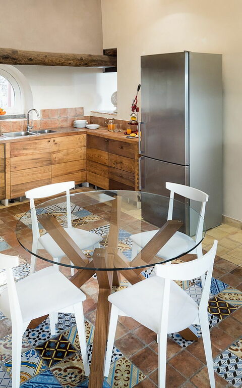 Villa Torre Etnea: Kök