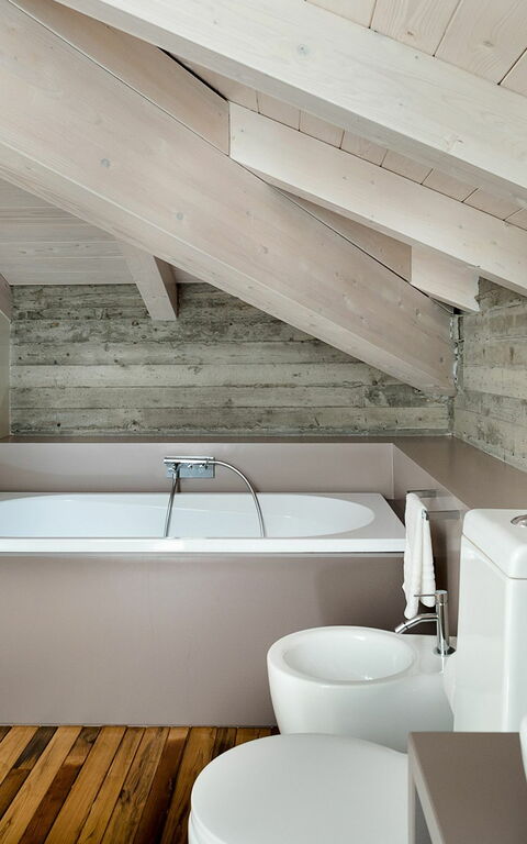 Villa Torre Etnea: Badrum