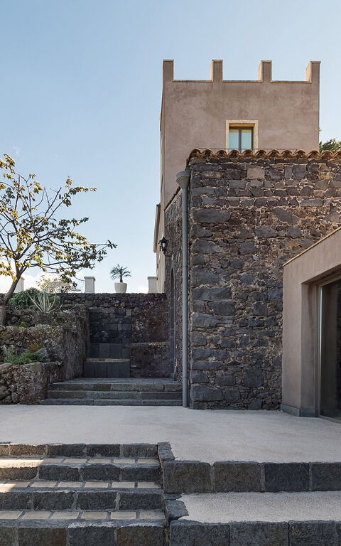 Villa Torre Etnea: Trädgård, Utomhus