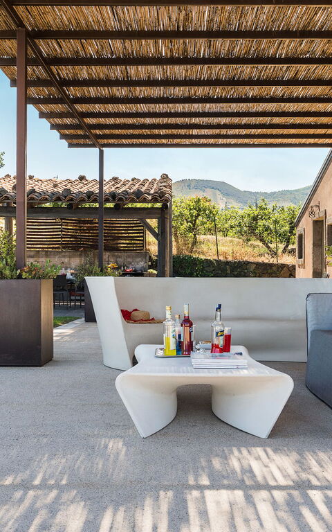 Villa Torre Etnea: Balkong / terrass / uteplats, Exteriör, Utomhus