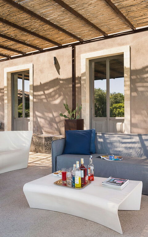 Villa Torre Etnea: Balkong / terrass / uteplats, Exteriör, Utomhus