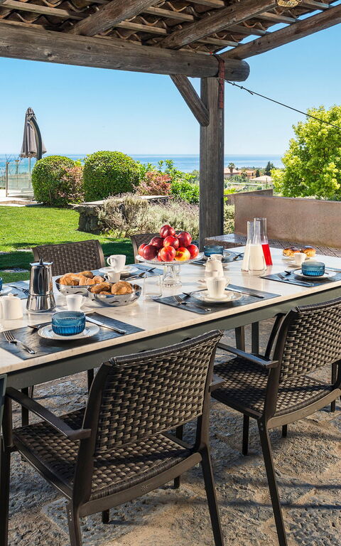 Villa Torre Etnea: Balkong / terrass / uteplats, Exteriör, Trädgård, Utomhus