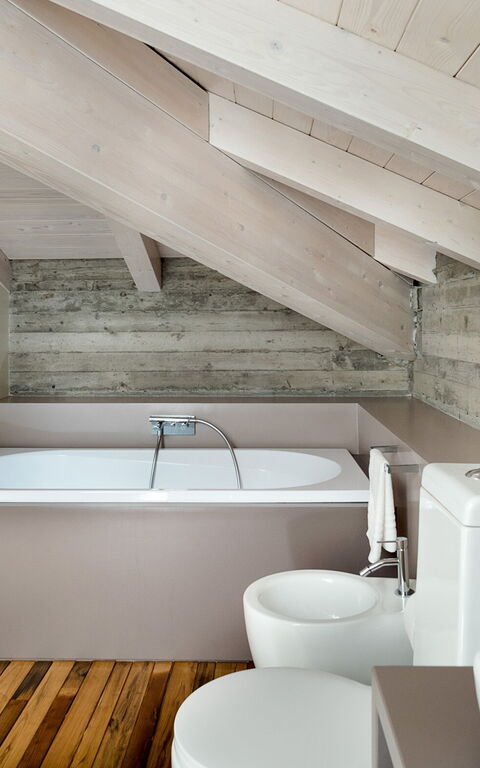 Villa Torre Etnea: Badrum