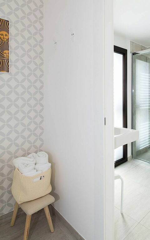 Villa San Lorenzo Rosmarino: Badrum