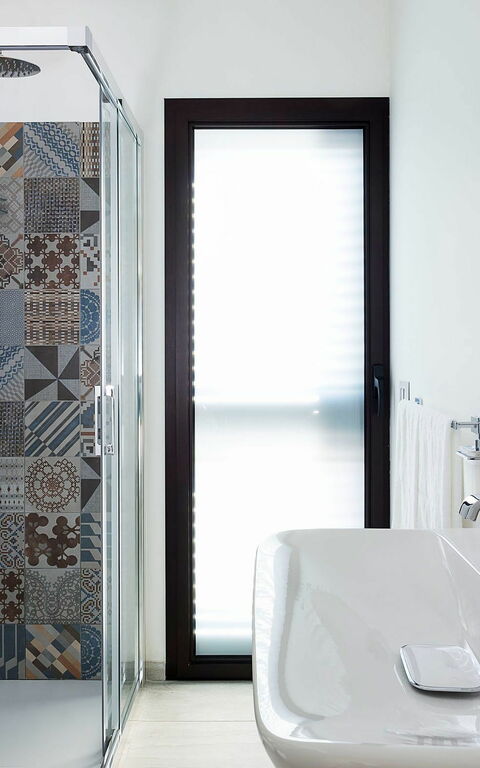 Villa San Lorenzo Rosmarino: Badrum