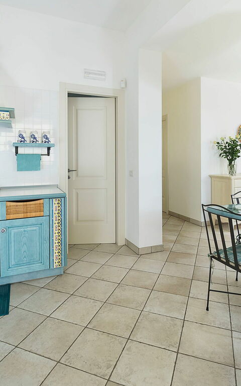 Villa La Plage: Kök, Lunchrum