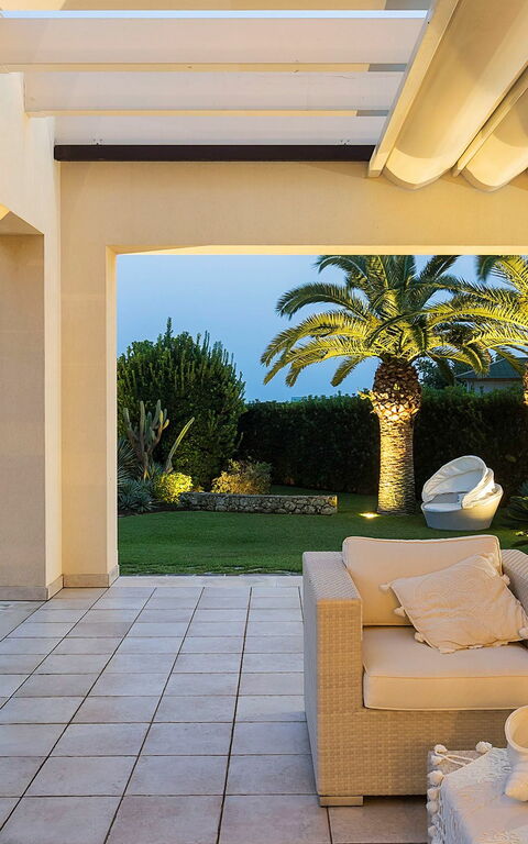 Villa La Plage: Balkong / terrass / uteplats